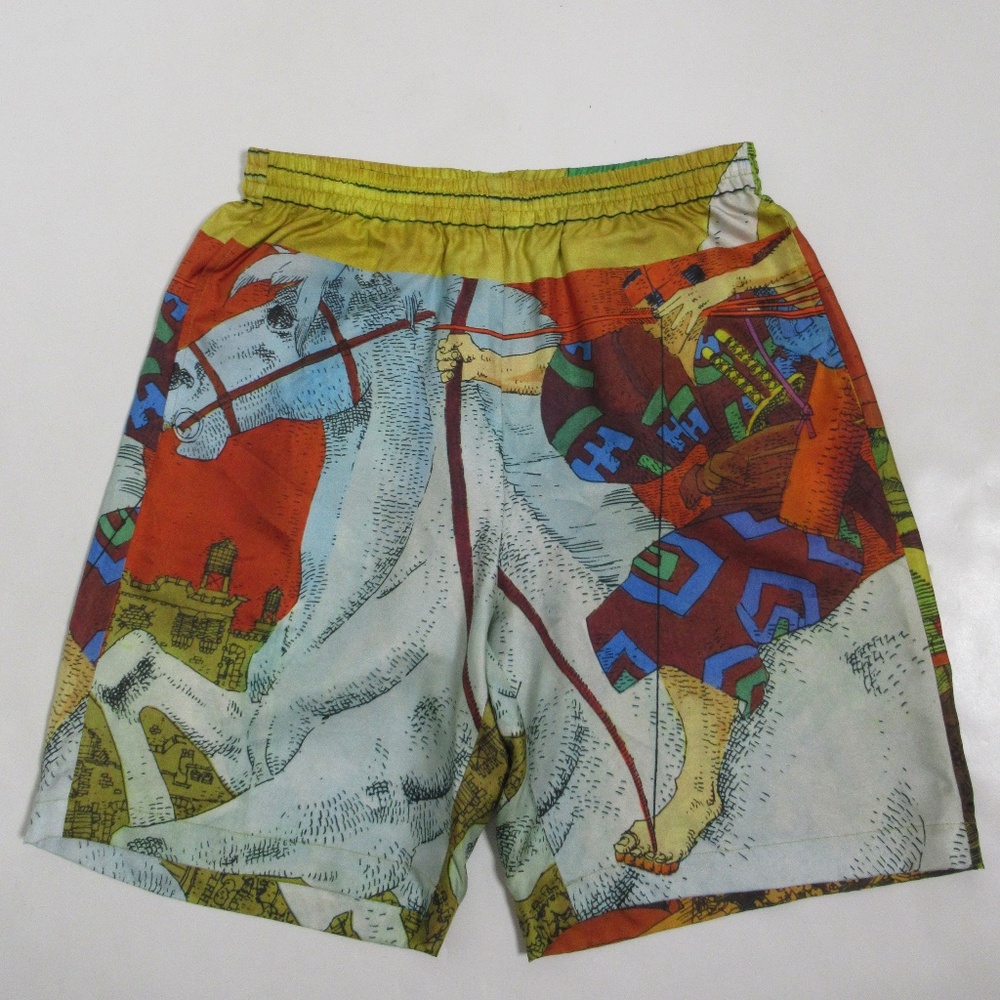 Supreme Men's Ronin Silk Short Gold Size S